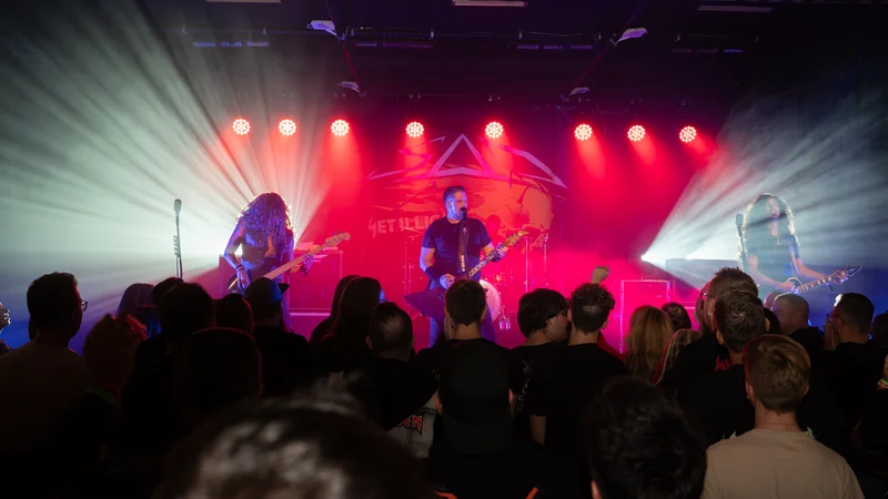RawmanPictures - Sebastian Schiefermayr | Krampusnacht | Live-Konzertfotografie eines energiegeladenen Rock-Auftritts mit eindrucksvoller Bühnenbeleuchtung.